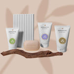 Dermavive Australian skincare for dry skin set with cleanser body hydrator dry skin creme and soap bar
