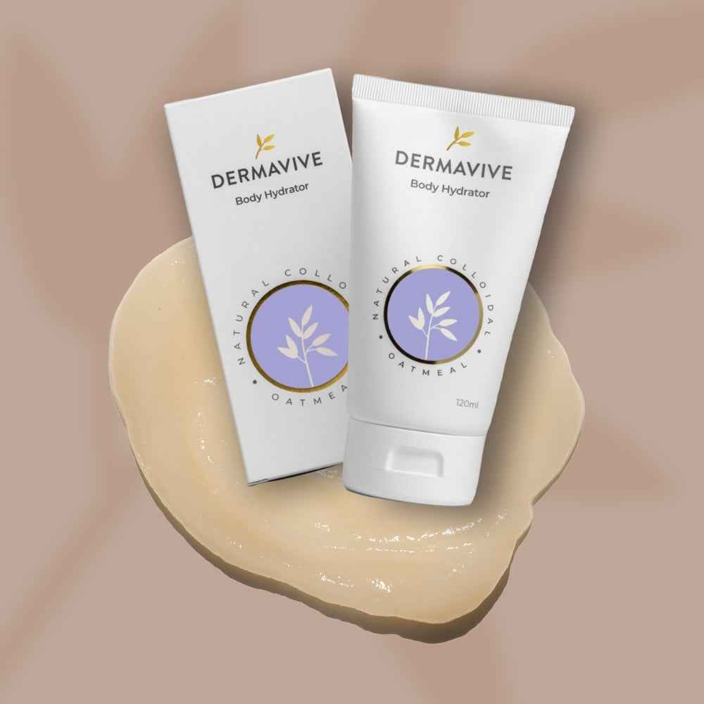 Dermavive Body Hydrator with Natural Colloidal Oatmeal, the best body oil for moisturizing skin