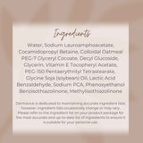 Dermavive Cleanser for Sensitive Skin with Natural Ingredients for Gentle Cleansing