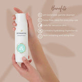Dermavive Feminine Wash in a sleek bottle with benefits for sensitive skin and gentle cleansing