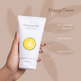 Dermavive Natural Nappy Cream for Sensitive Skin with 5% Colloidal Oatmeal and Zinc Oxide in a tube