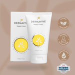 Dermavive Natural Nappy Cream for Sensitive Skin in a 100g tube with natural ingredients and dermatologist tested