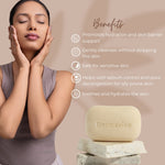 Dermavive Oily Skin Cleansing Bar promotes hydration, skin barrier support, and effective sebum control for oily skin.
