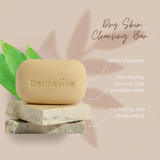 Dermavive Dry Skin Cleansing Bar - Natural Soap-Free Care