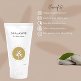 Dermavive Dry Skin Crème with Colloidal Oatmeal: Best Moisturiser for Dry Skin