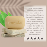 Dermavive Oily Skin Cleansing Bar with Natural Ingredients